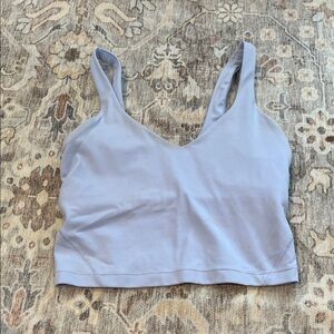 Lululemon Women's Light Blue activewear align tank